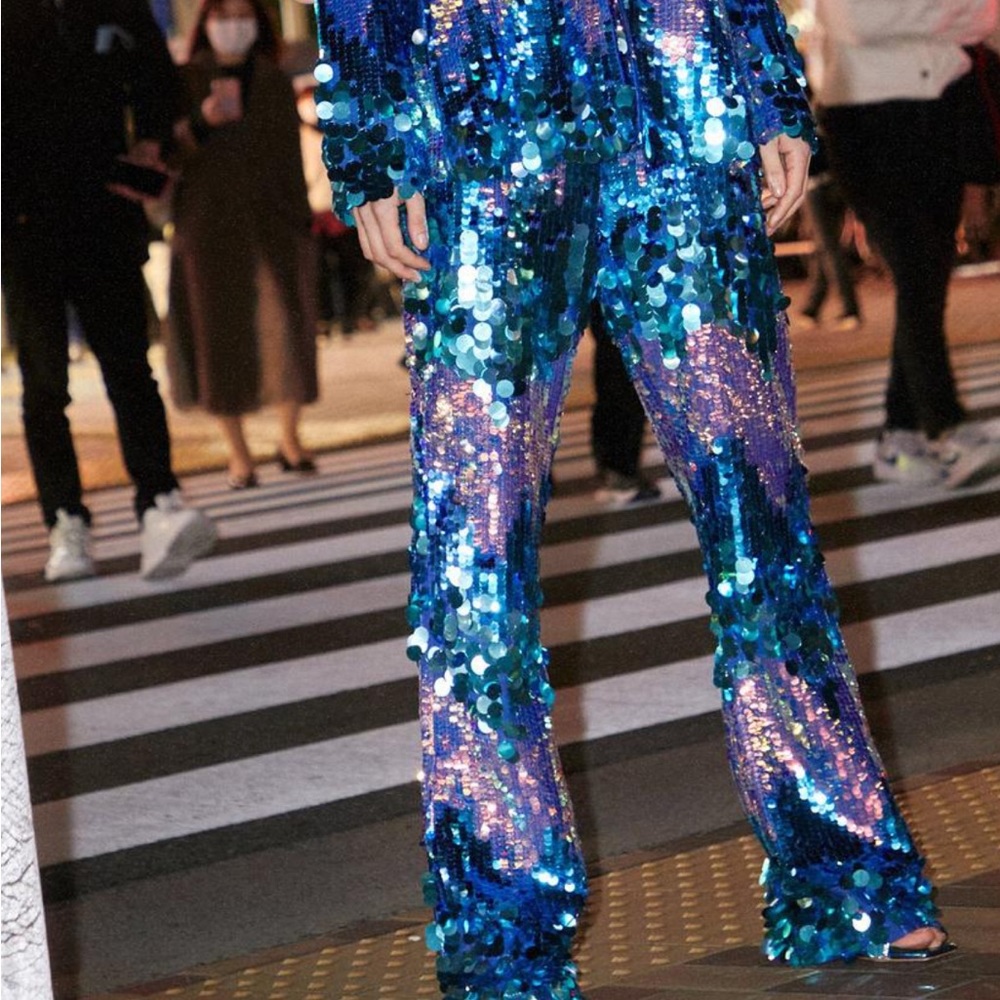 Fun disco pants!